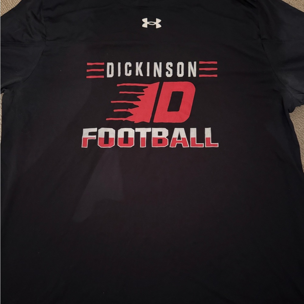 Dickinson College Football Team Issued HeatGear T-Shirt Size Large